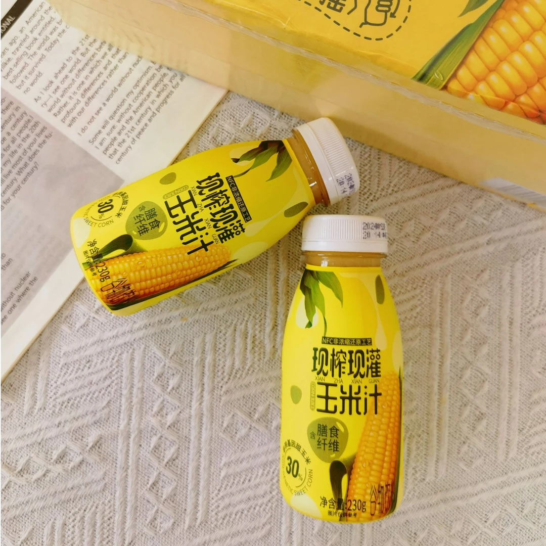【6月27日】供应山姆同款厂家/现榨现灌玉米汁2300克/箱