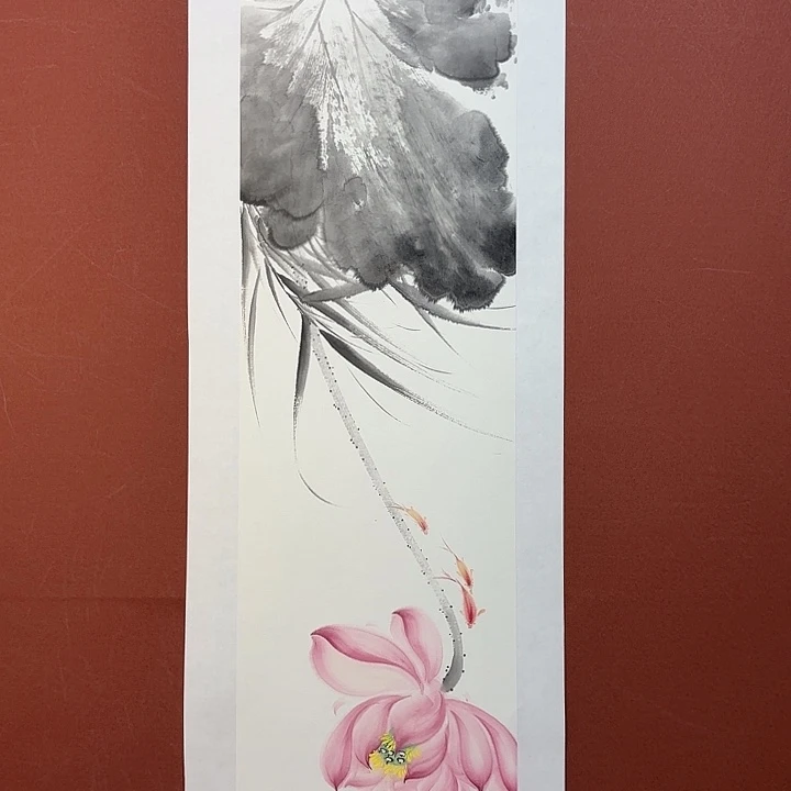 国画听兰老师花鸟