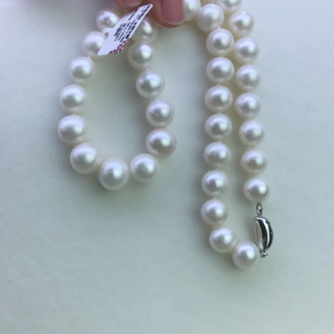 瑶***瑶未镶嵌颈饰淡水珍珠无核11-13