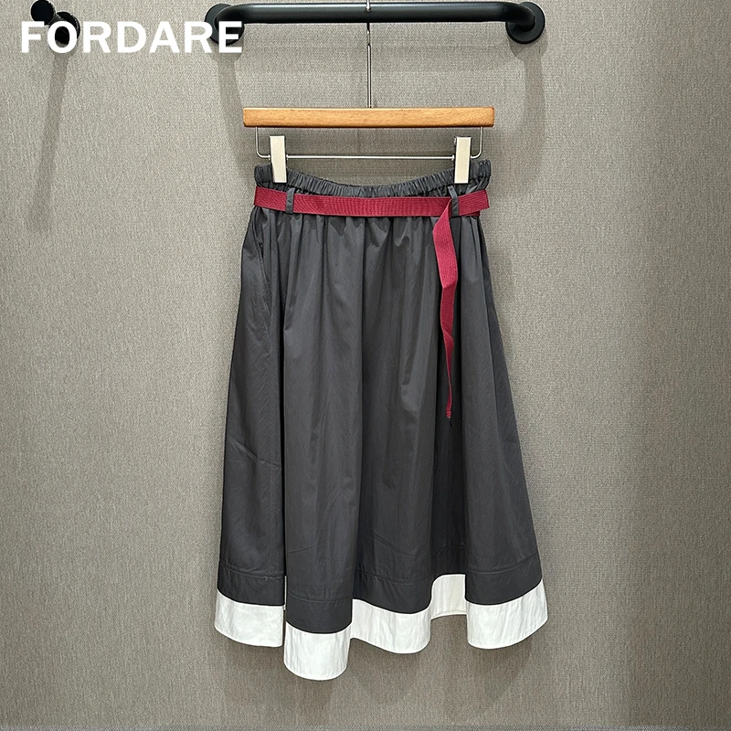 FORDARE 福蝶 设计师品牌25夏季  半身裙 ganjue买手店
