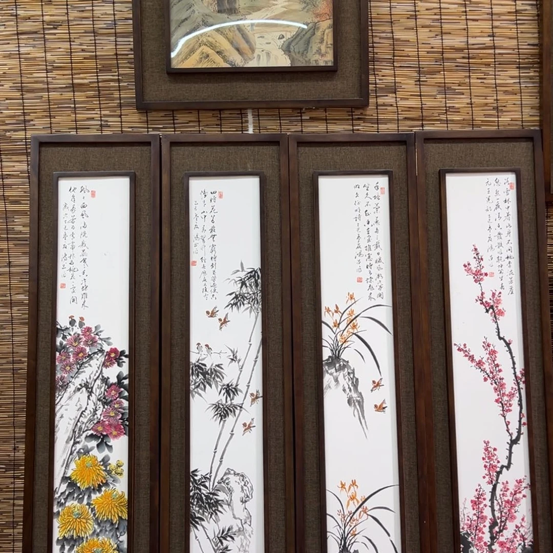 国画郭*川亲笔手绘作品