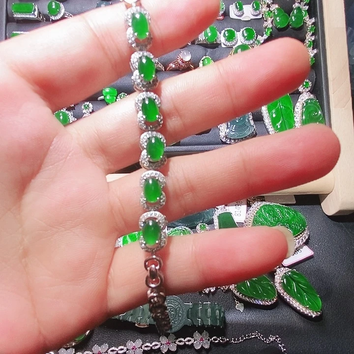 未镶嵌手链翡翠24