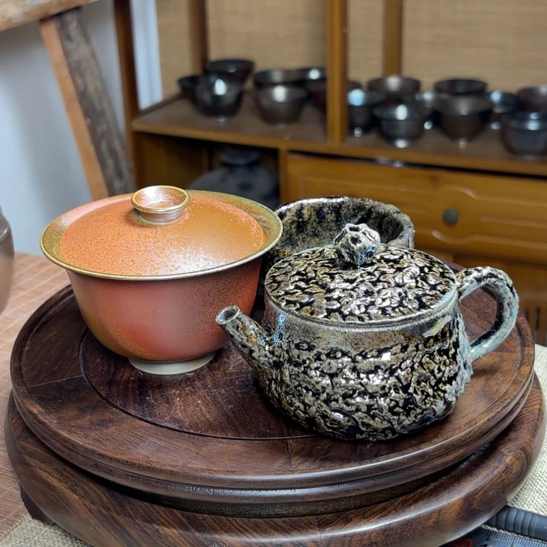 A***龍建水紫陶三木柴烧