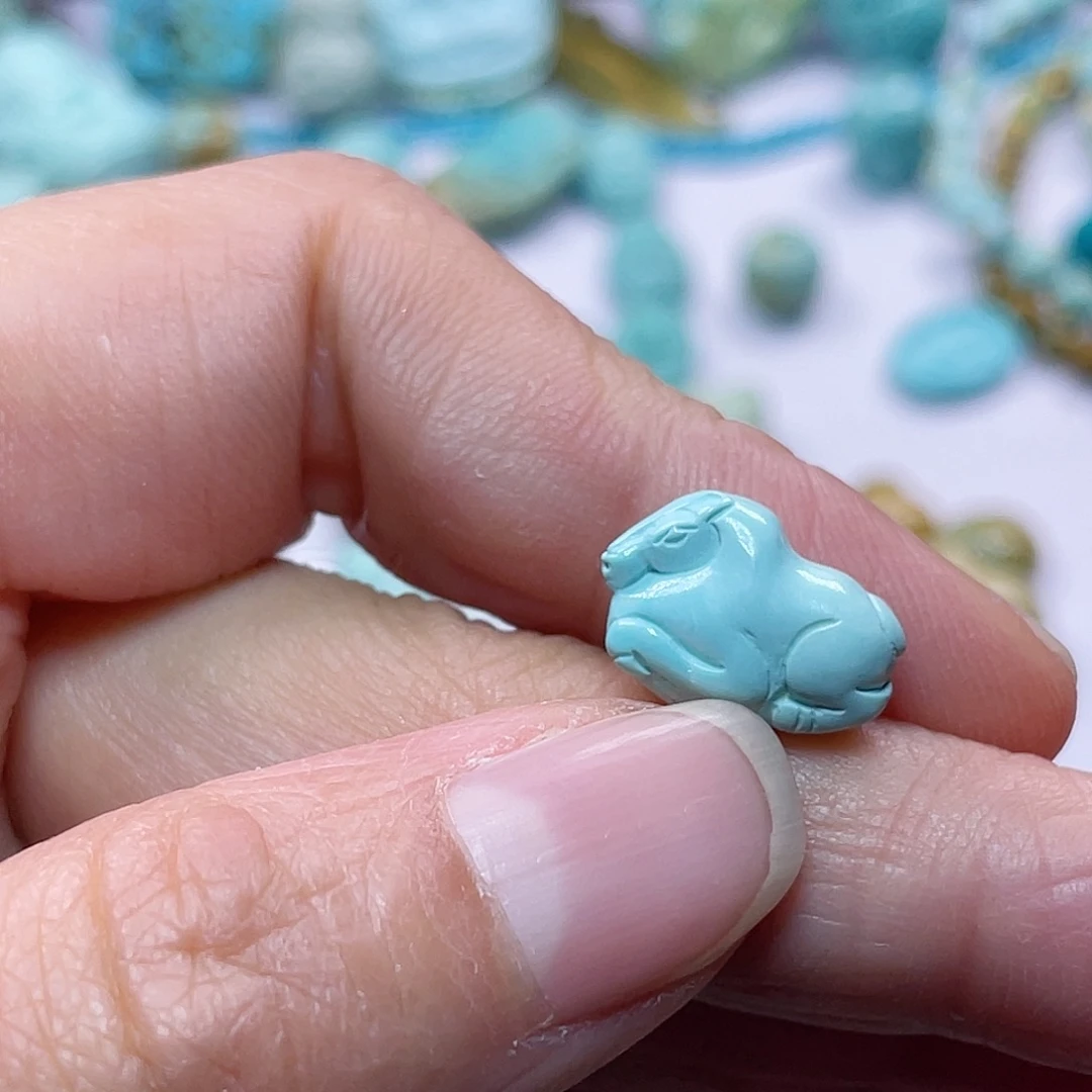 绿松石未镶嵌配饰