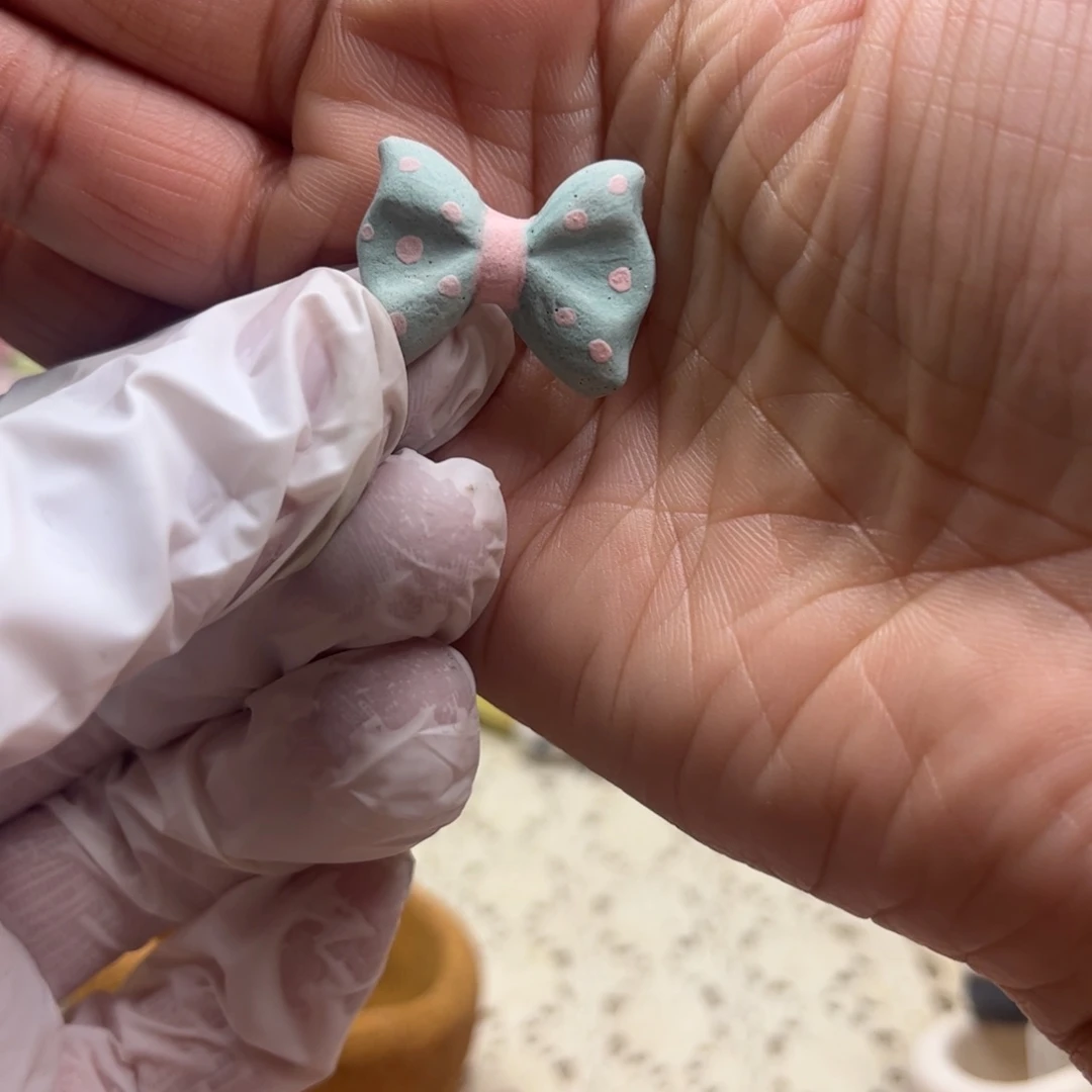 红陶忘**1绿色蝴蝶结补拍