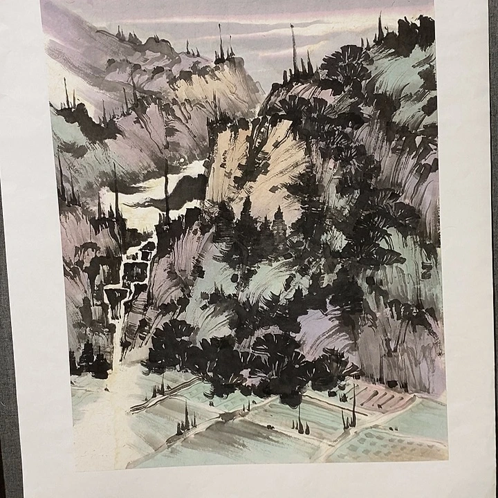 国画手写手绘作品200