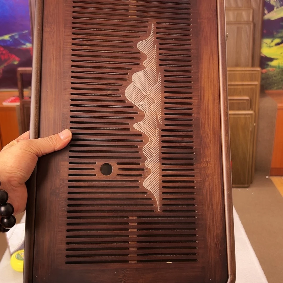 山恋茶盘大号47*27*4CM