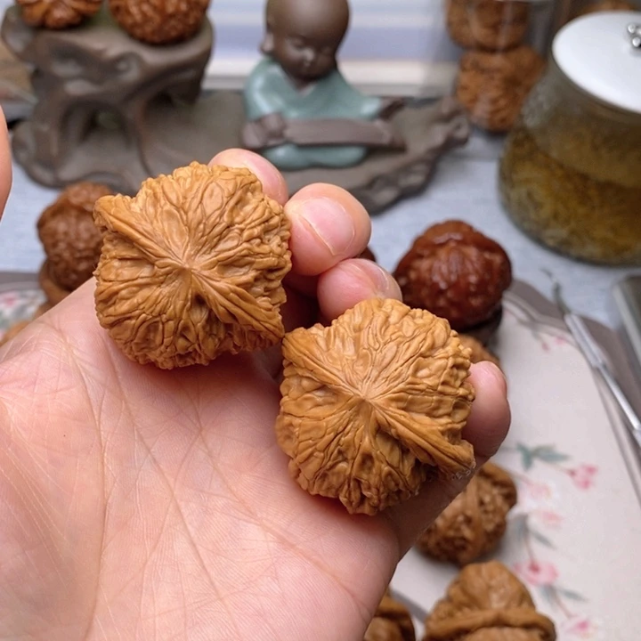 【闪购商品】文玩核桃把件人*磨盘