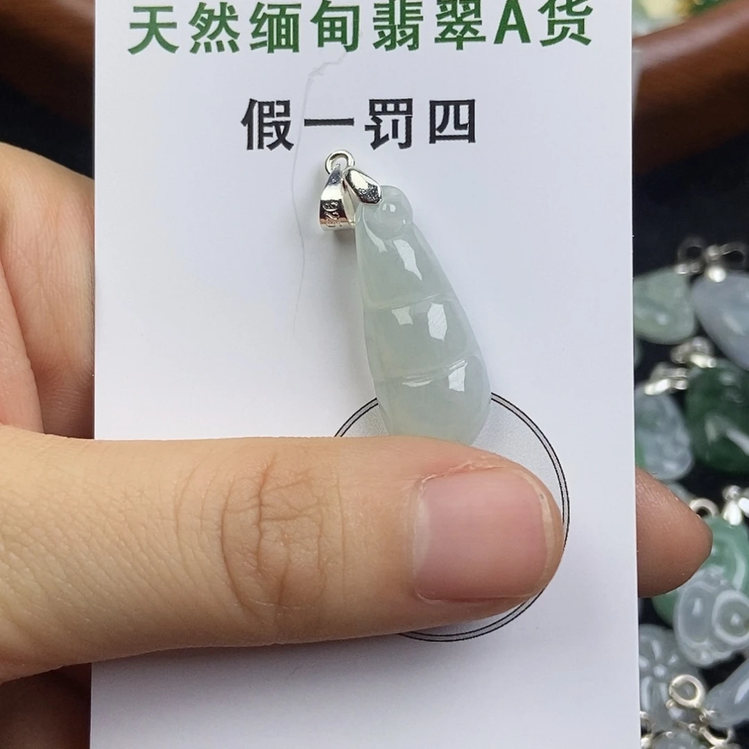翡翠未镶嵌颈饰翡翠手镯项链首饰