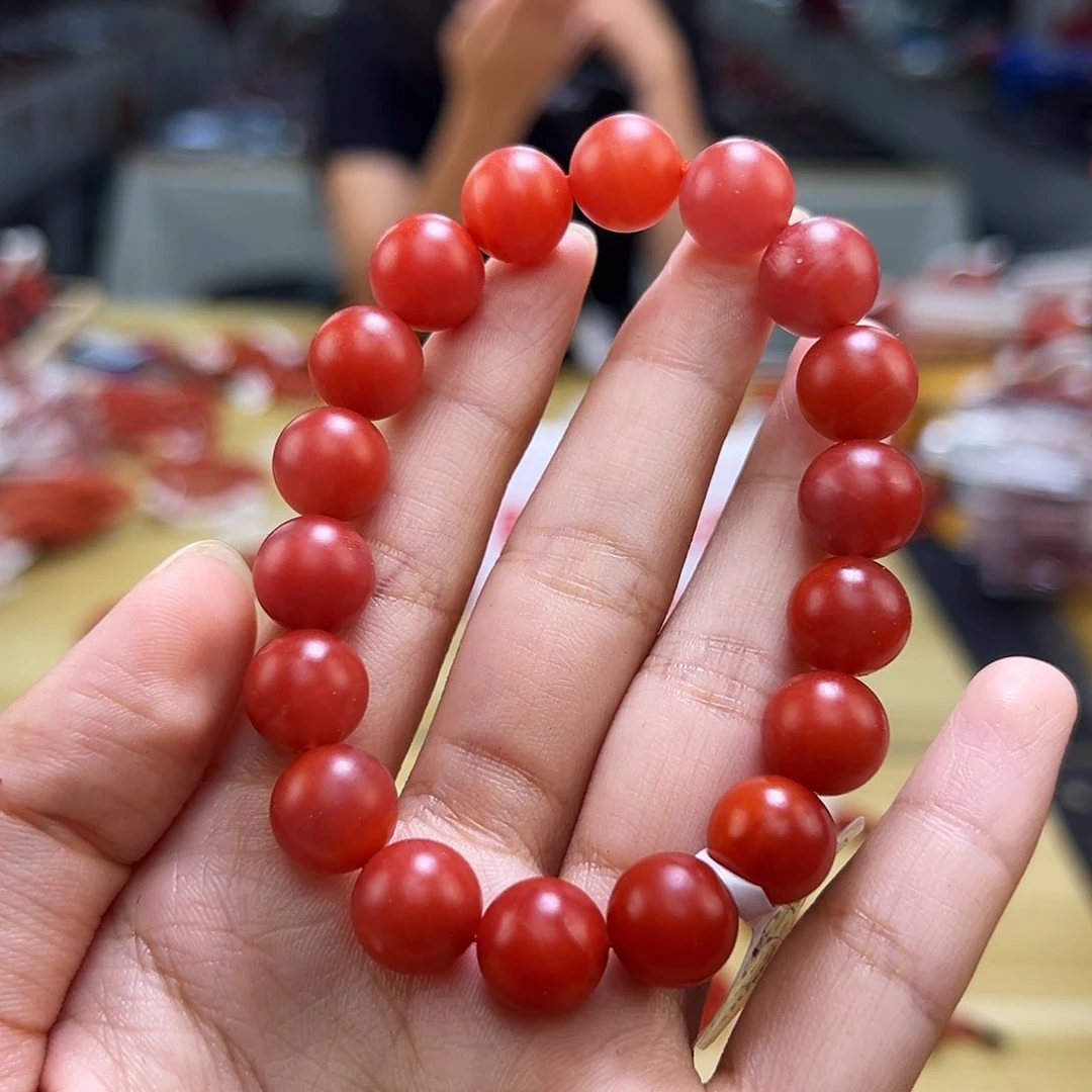 南红玛瑙多样性发一，卡11mm未镶嵌