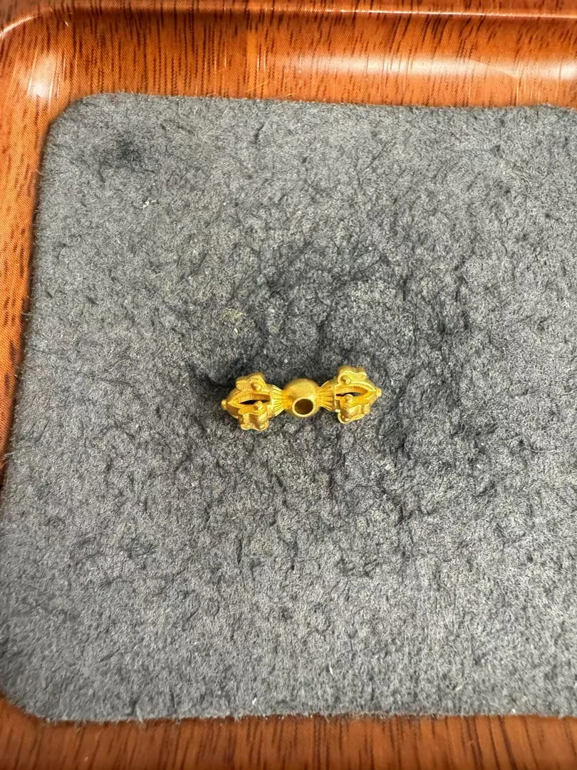 足金999 古法工艺金刚杵中串