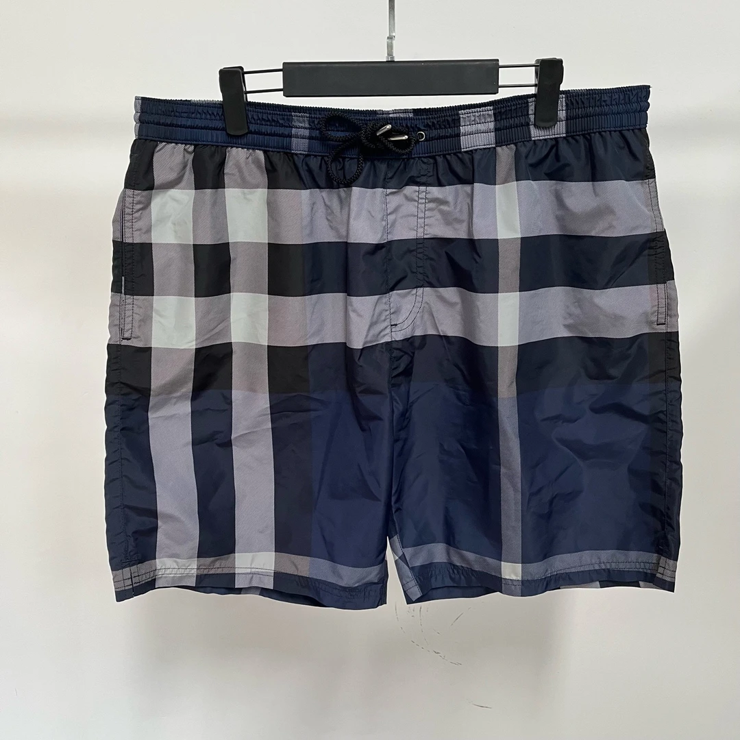 未使用 BURBERRY/博柏利 格纹经典短裤/XXL码/259137