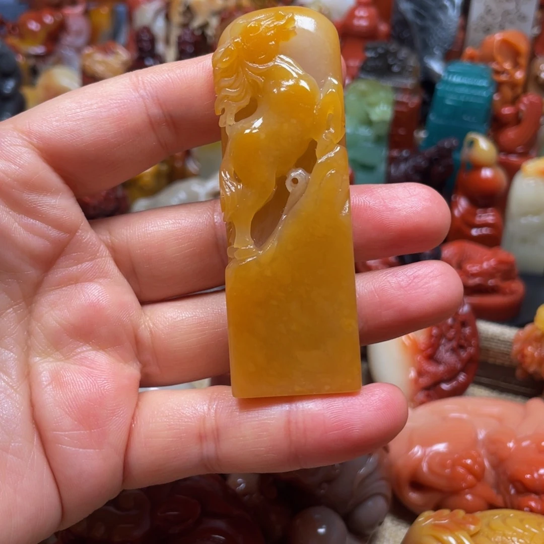 寿山石印石精美北部