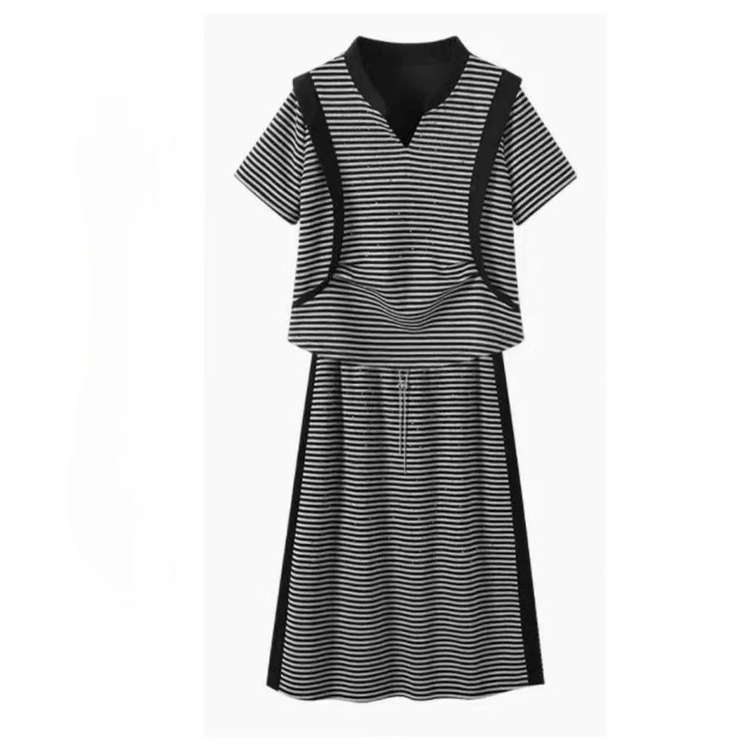 127两件套时尚洋气遮肉显瘦百搭减龄夏季新款