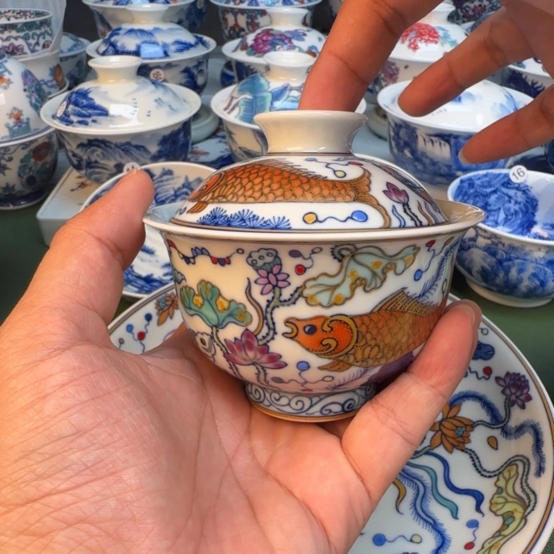 纯手工纯手绘茶具66