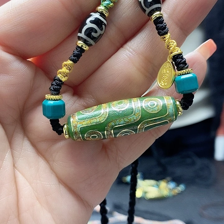 玛瑙/玉髓颈饰合金