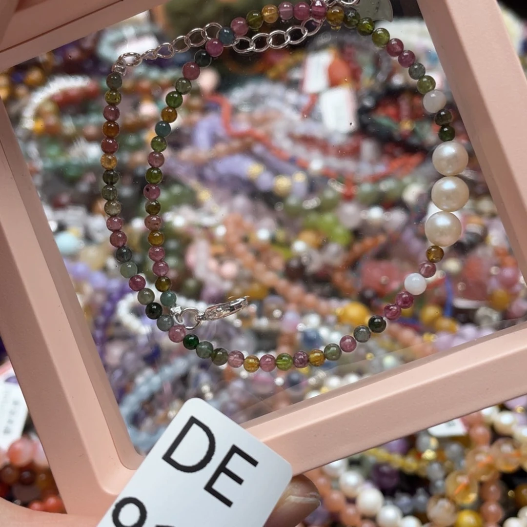 水晶手链未镶嵌多样性