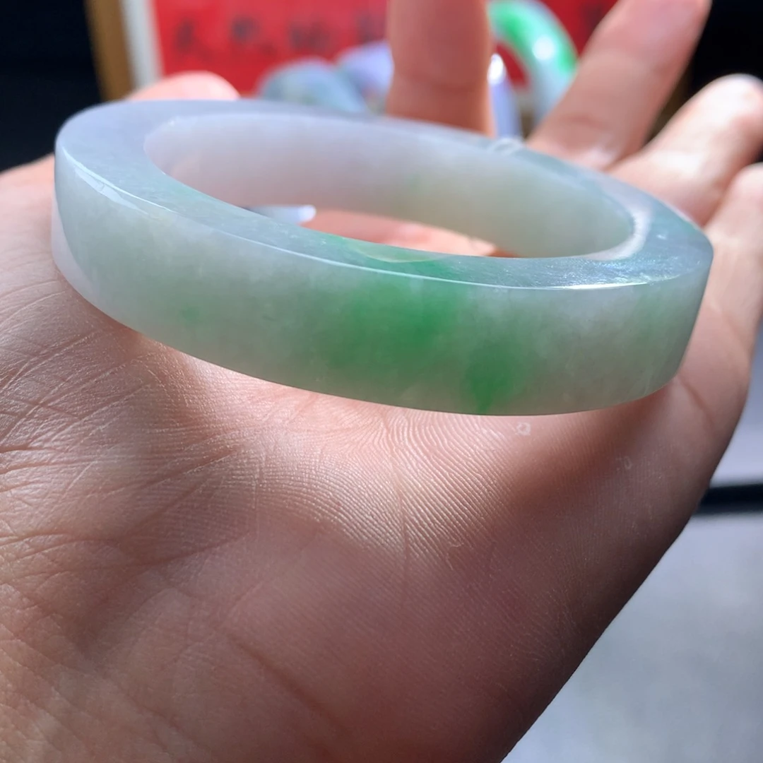 定制翡翠未镶嵌翡翠53-56圈口