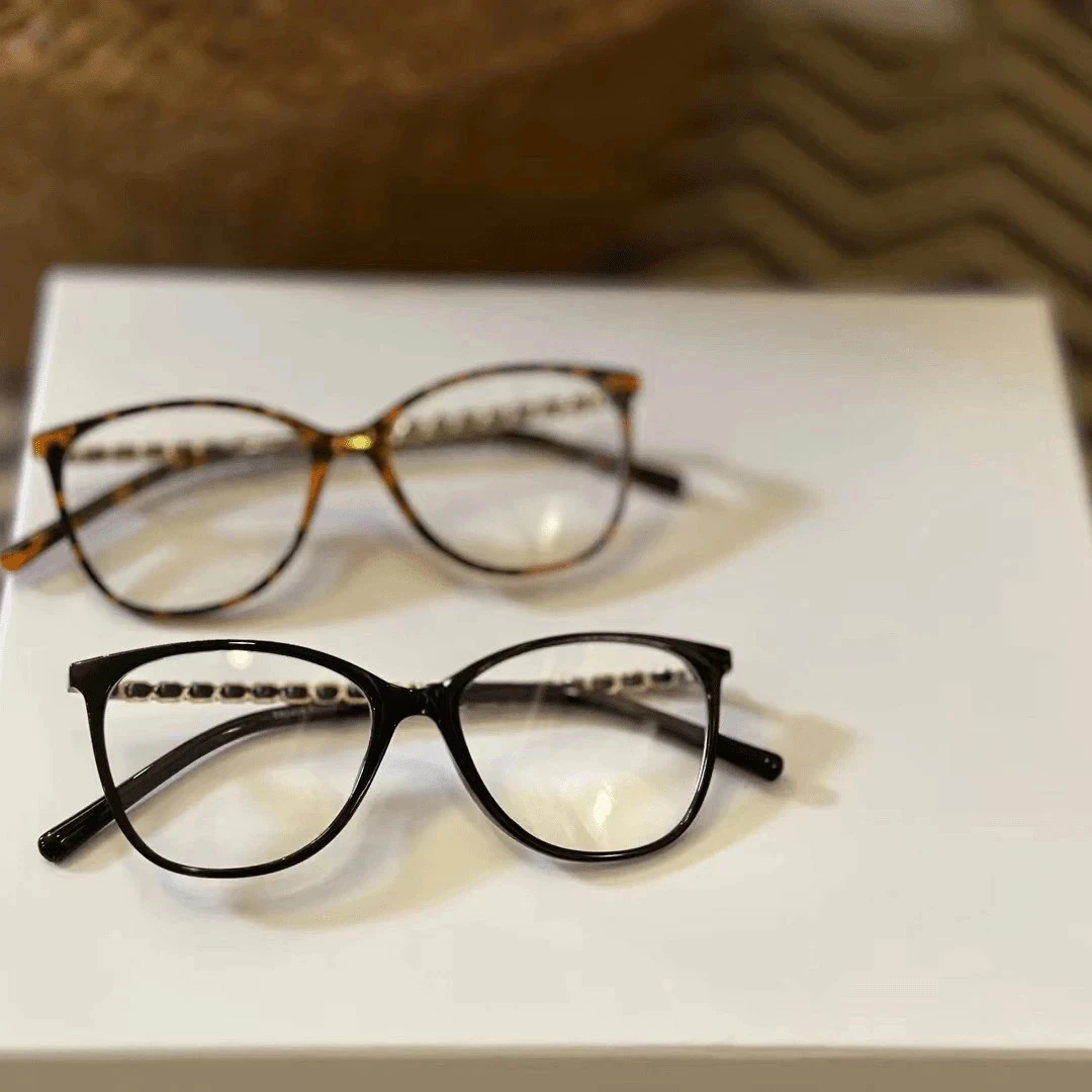 【佳怡专属】眼镜素颜镜高级感轻奢麻花眼镜简约潮流