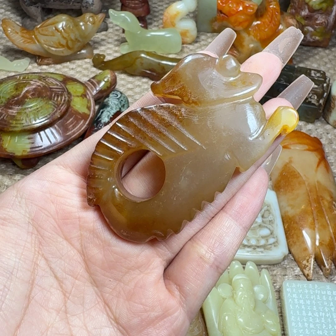 白玉菩提吊坠挂件