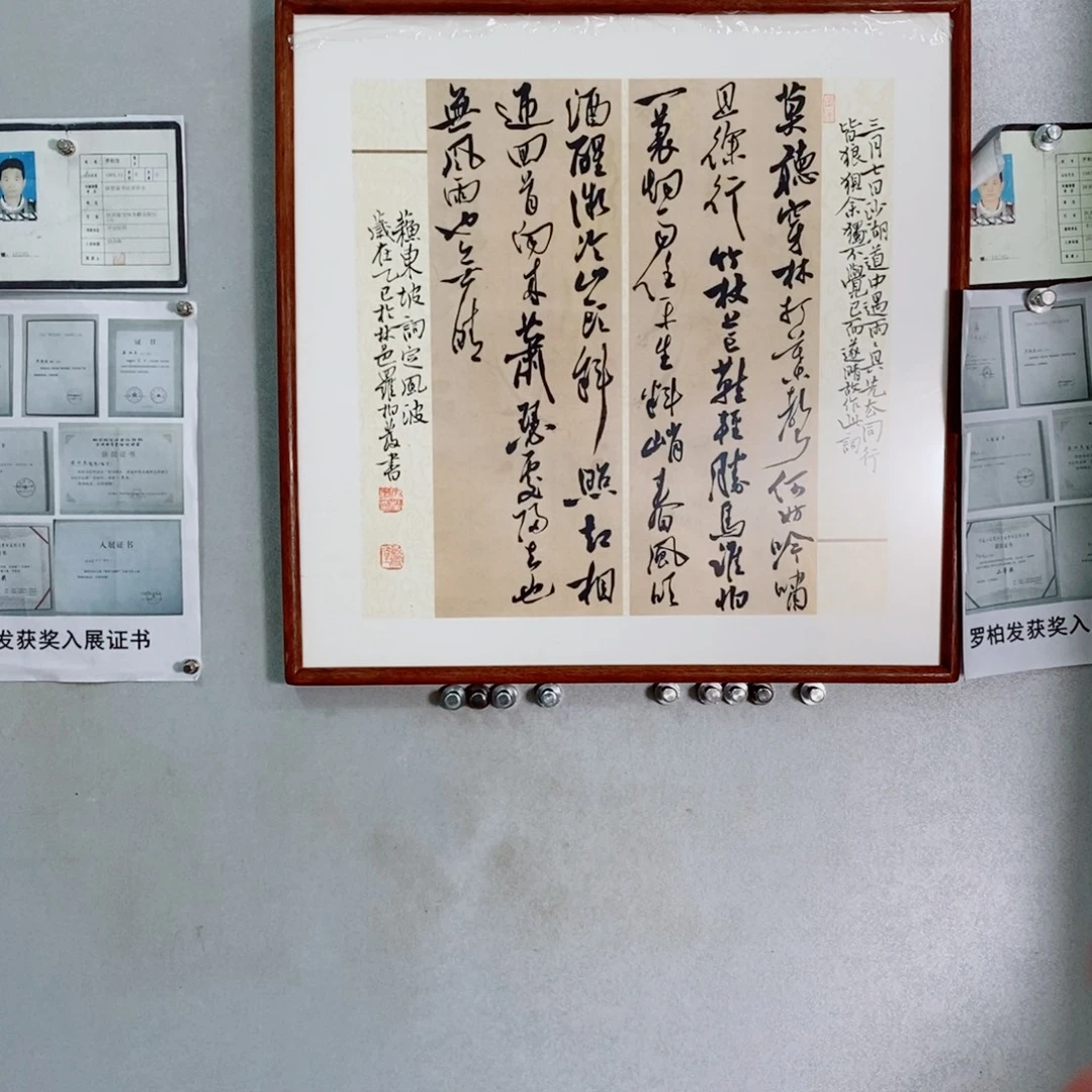书法罗柏发老师作品