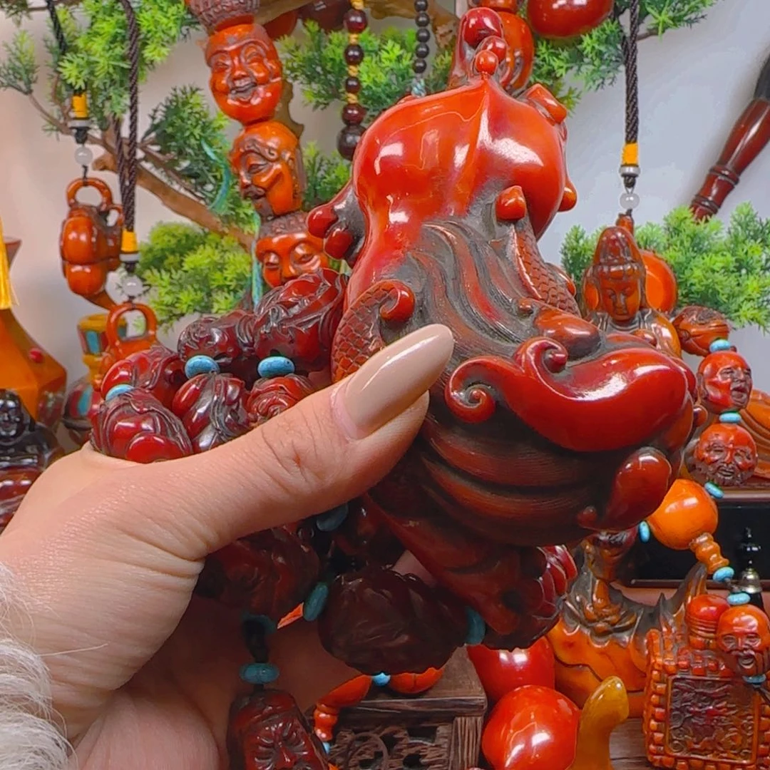 滴血莲花菩提吊坠真***量