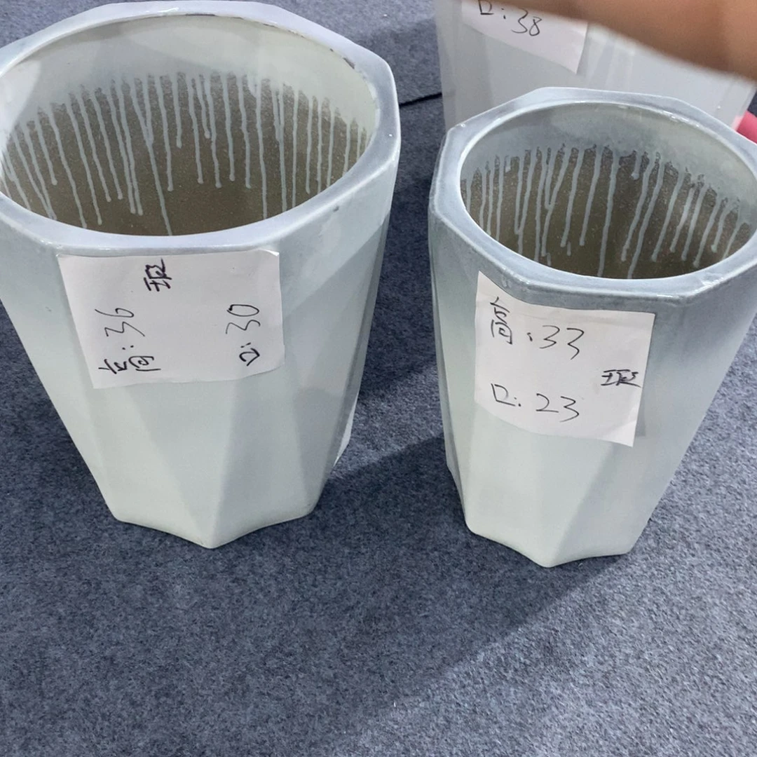 高温陶瓷花盆微瑕