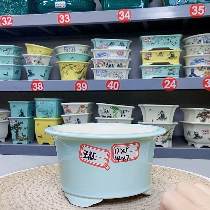 紫砂花瓶紫砂花盆