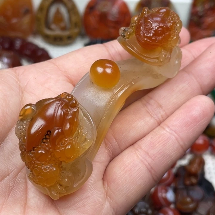 玛瑙/玉髓未镶嵌颈饰