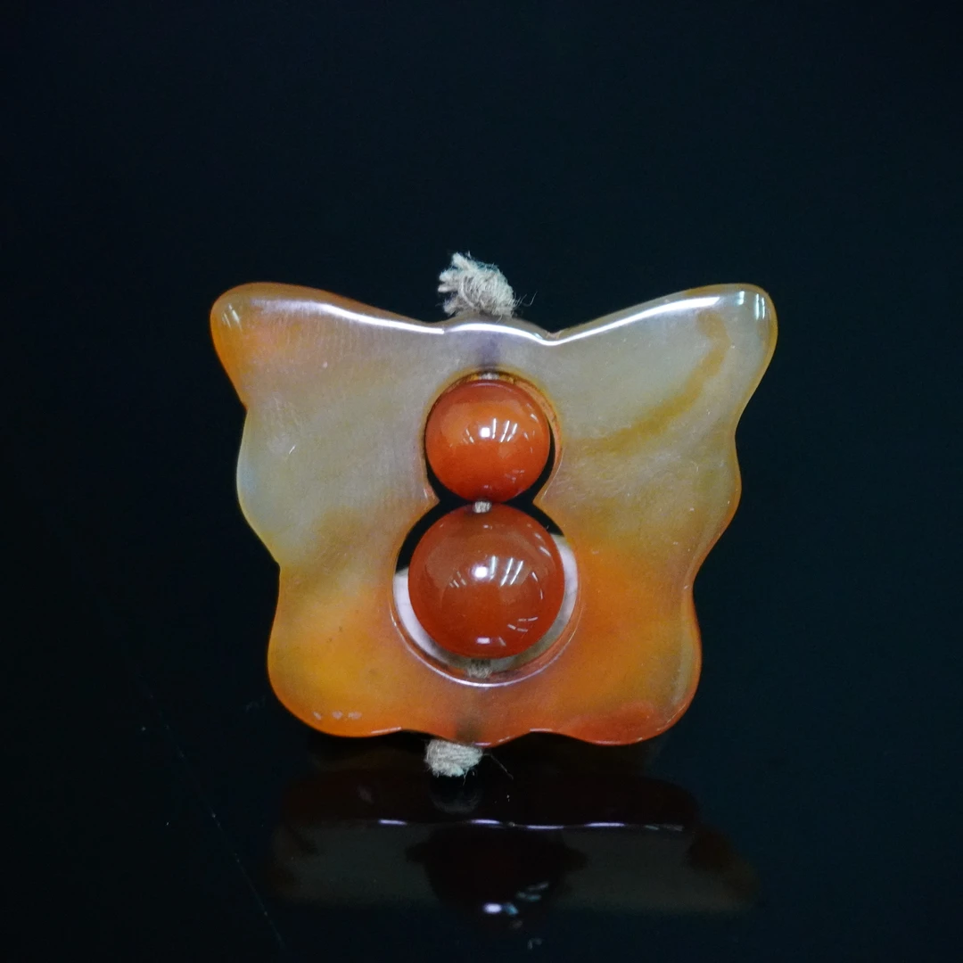 20世纪玛瑙转心佩/057579/收藏/传承/【友谊文物商店】