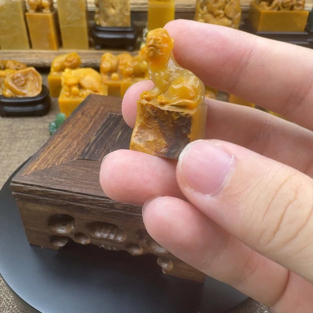 印石寿山石老挝田黄790