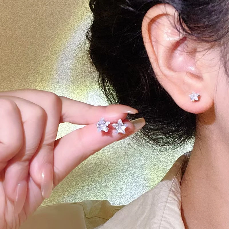 【五角星】小巧五角星甜美精致百搭迷你耳骨耳钉