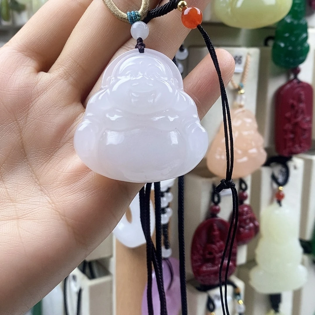 流***柔颈饰未镶嵌石英质玉