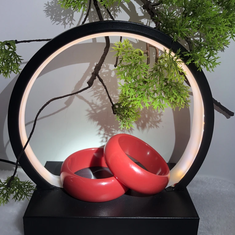 A177精品红色轮胎手镯仅