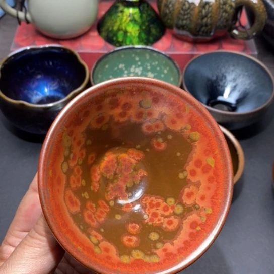 茶盏建盏主人杯茶壶盖碗品茗杯