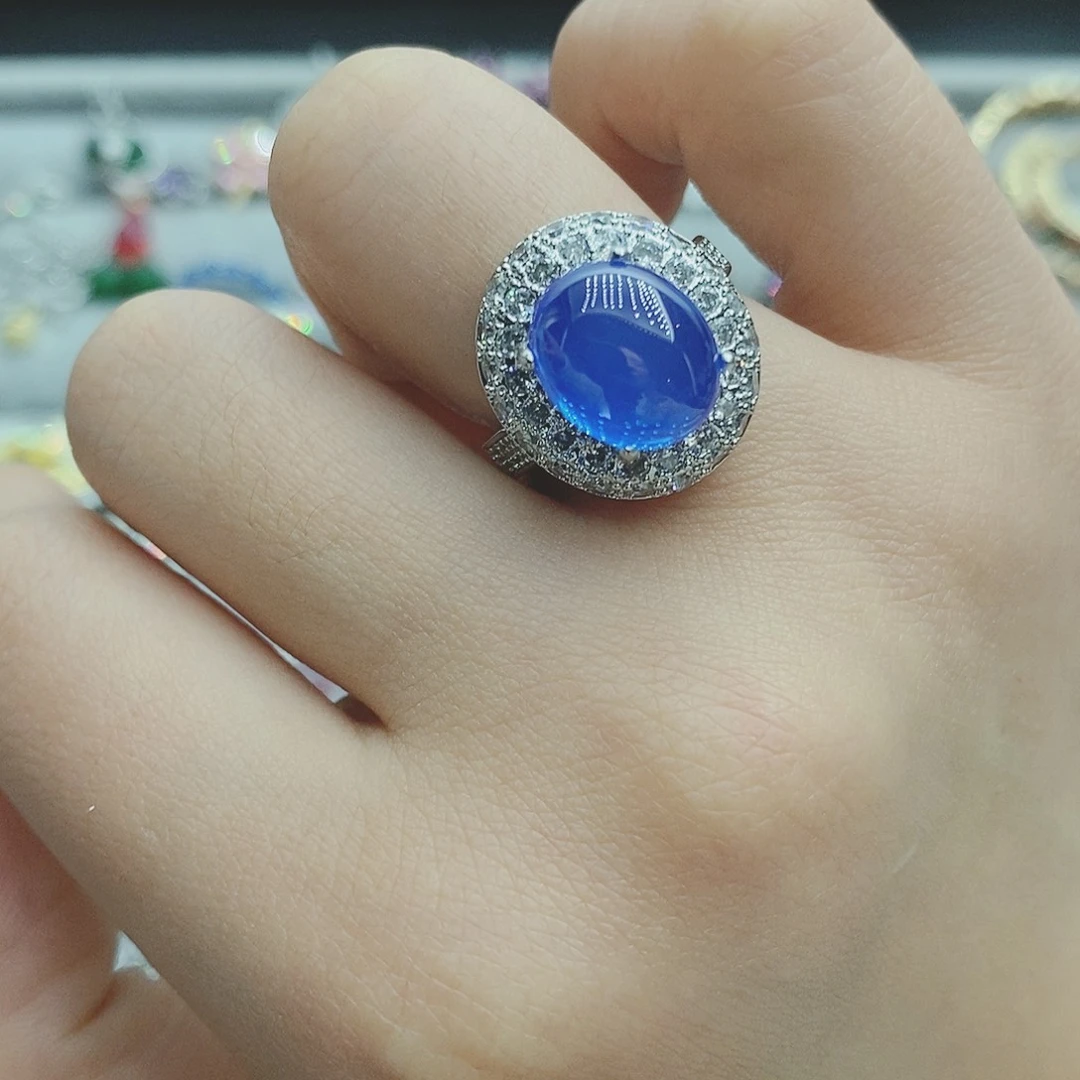 【闪购商品】托帕石耳饰银S925镶嵌