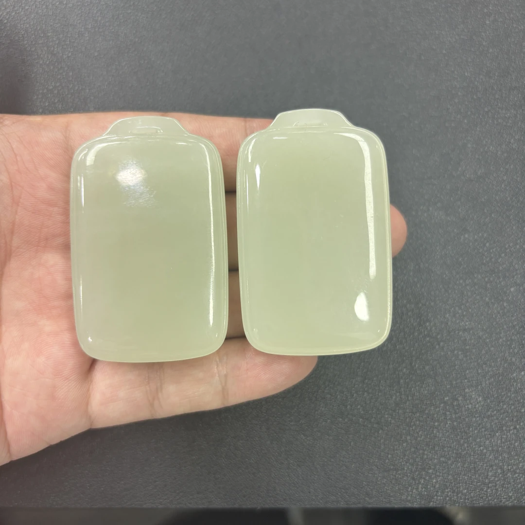 【云上好物】和田玉吊坠-多样性发其一-46*28*9mm-DS56799-2 （JG）