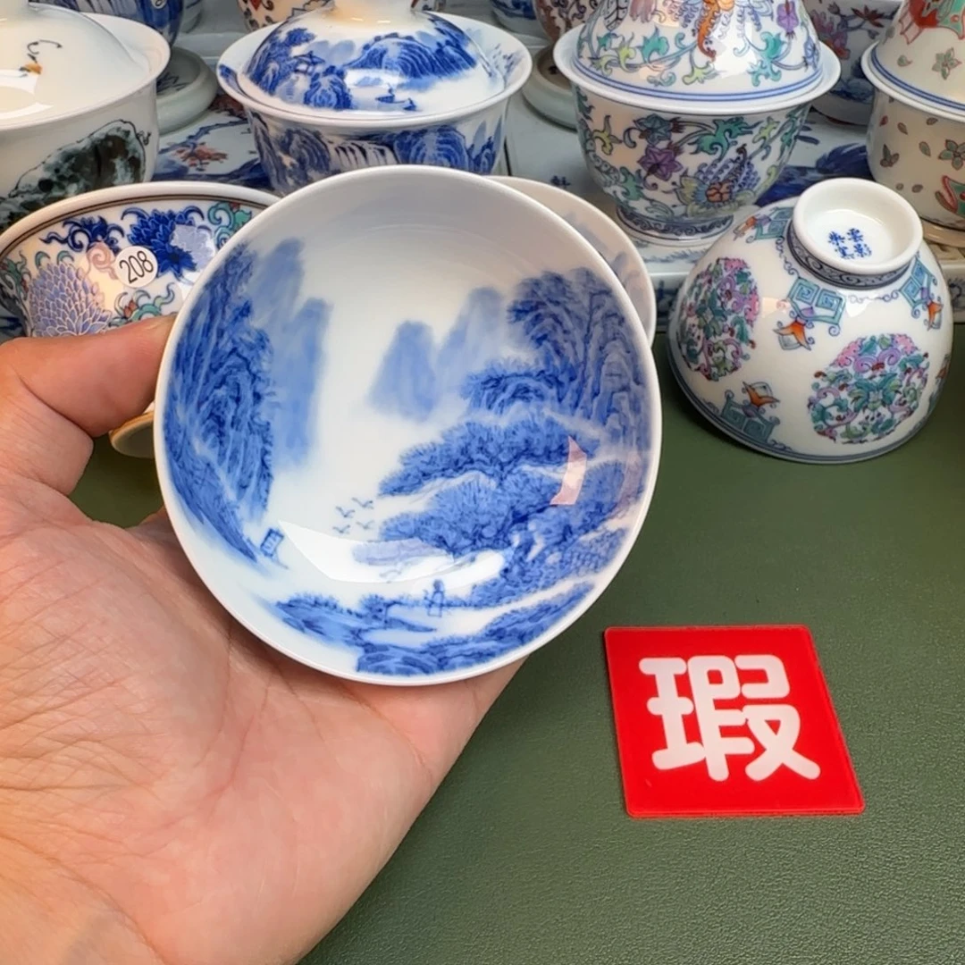 纯手工纯手绘茶具225