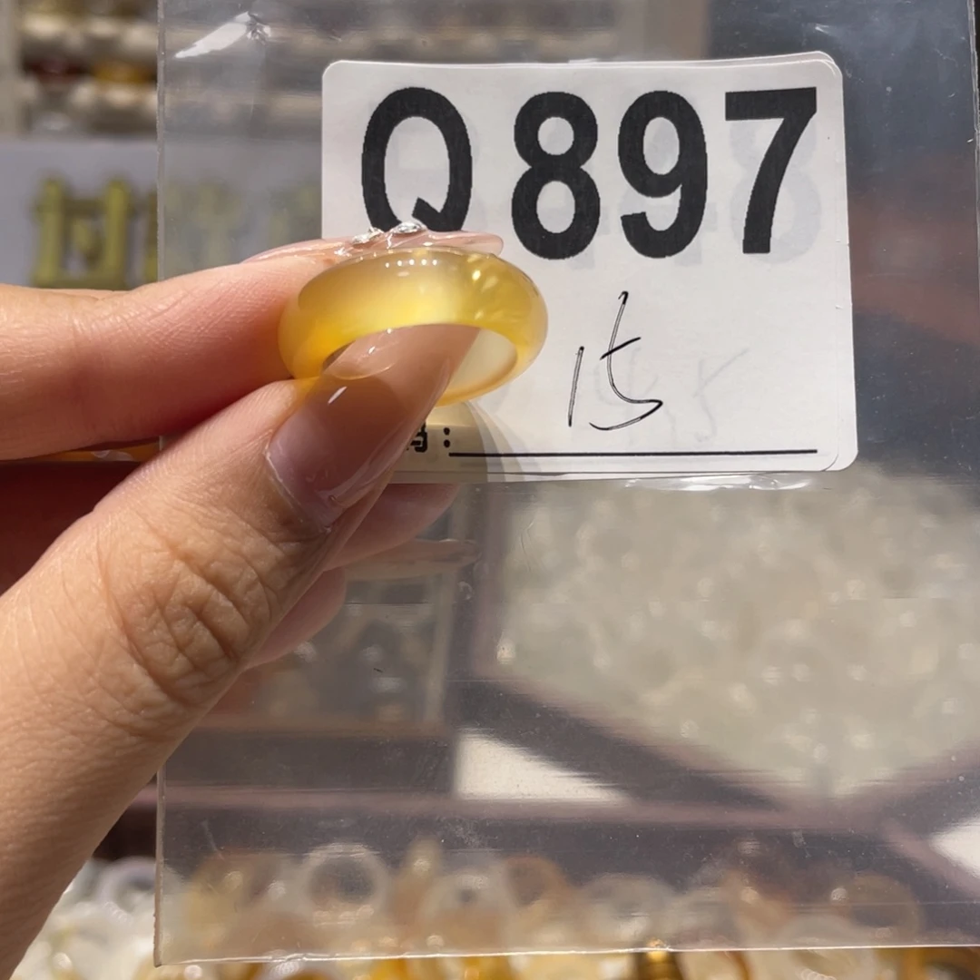 未镶嵌戒指玛瑙/玉髓897