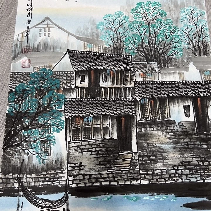 国画手绘国画作品欣赏