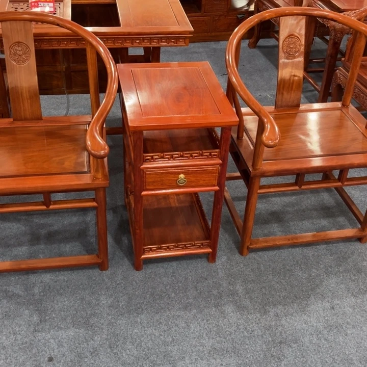 徐***铺家具紫檀木类圈椅三件套