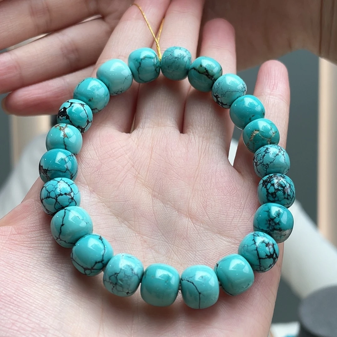 绿松石未镶嵌颈饰