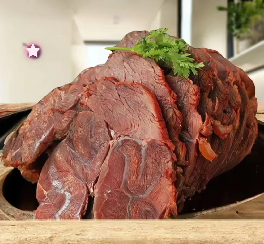【两斤装】酱牛肉熟食开袋即食铝箔真空包装1
