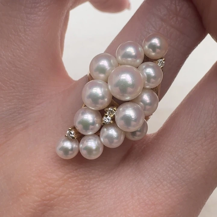 海水珍珠戒指未镶嵌