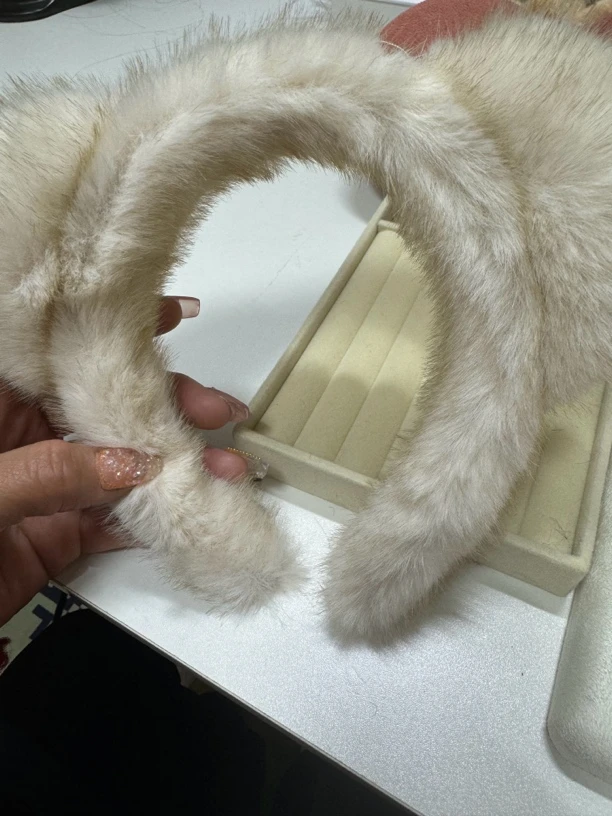 秋冬可爱猫耳朵毛绒发箍女款洗脸专用头箍外出百搭压发卡发捆头饰