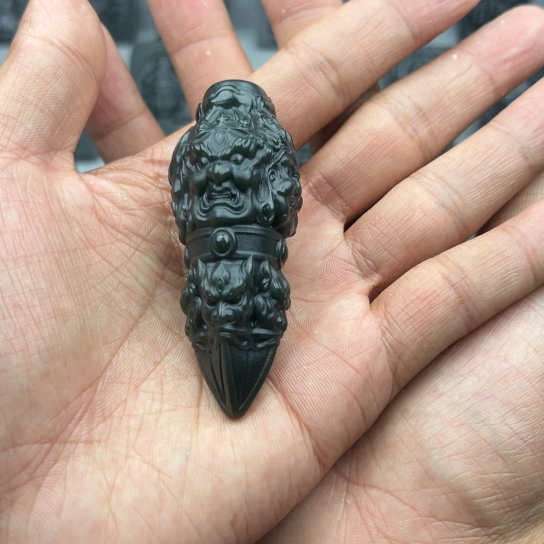 和田玉颈饰未镶嵌沉*