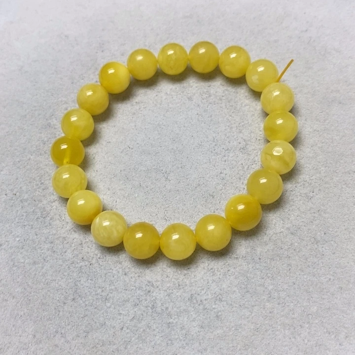 裸石蜜蜡未镶嵌串