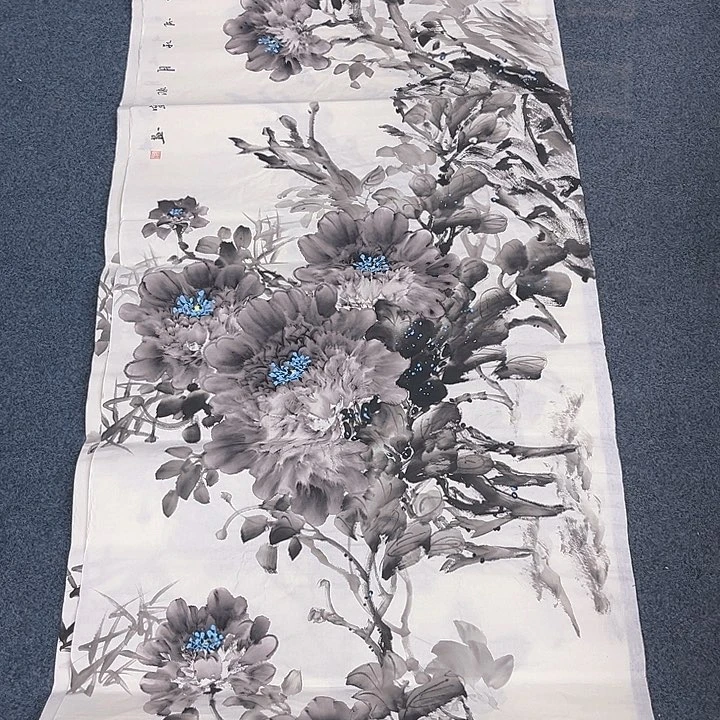 国画纯手绘字画宣纸