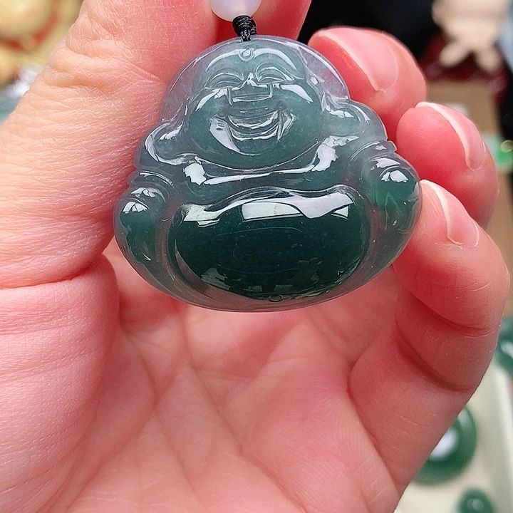 颈饰未镶嵌翡翠吊坠