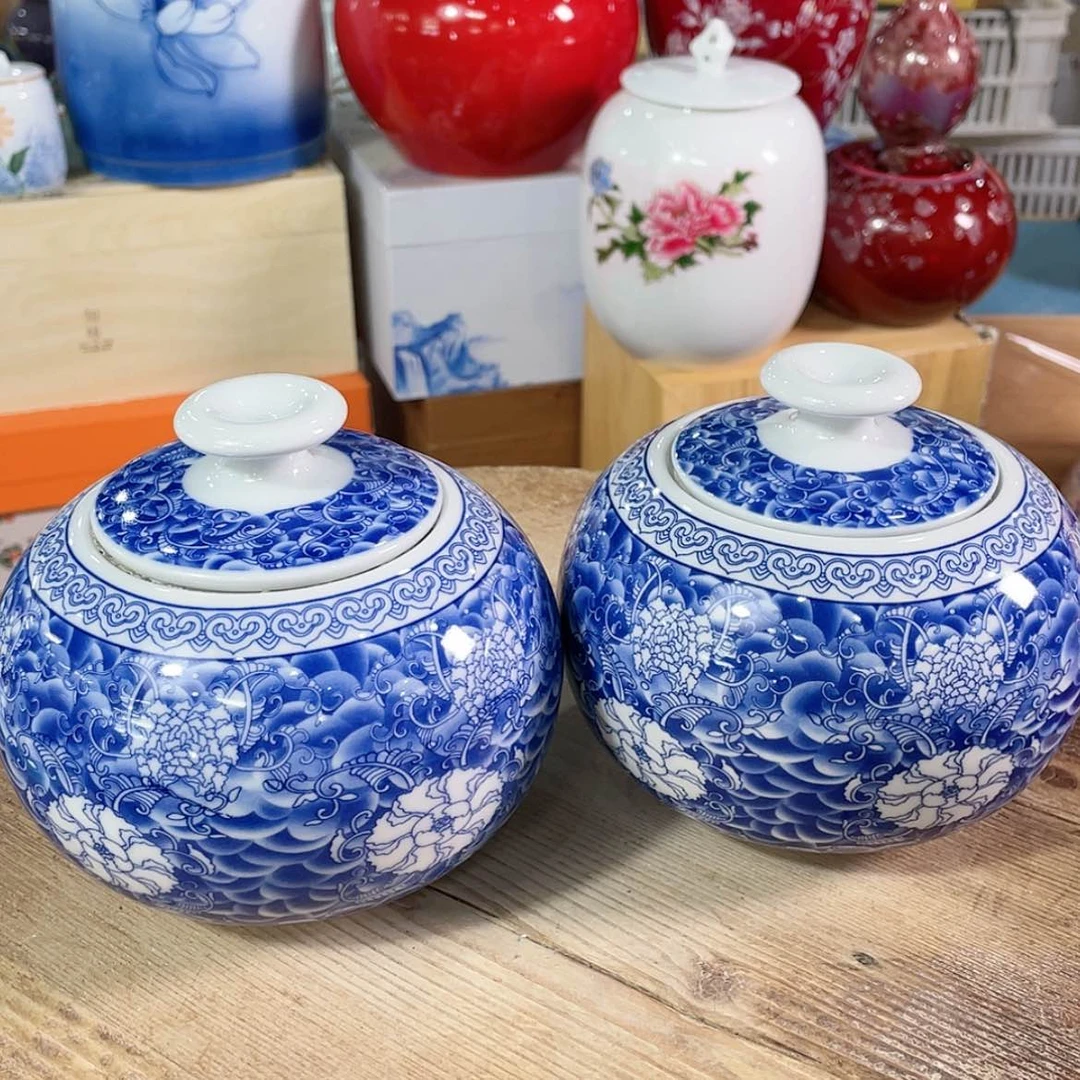 【闪购商品】罐陶瓷茶叶罐密封罐